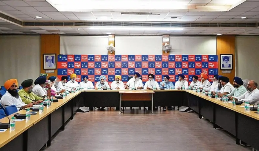शिरोमणि अकाली दल की अहम बैठक, तेजा सिंह समुद्री हॉल में नये अध्यक्ष का होगा चुनाव