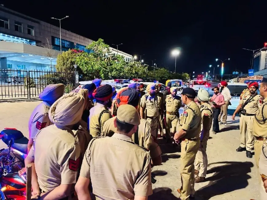 पंजाब पुलिस ने चलाया ‘नाइट डोमिनेशन’ अभियान, पुलिस ने कई जगहों पर की वाहनों की चेकिंग