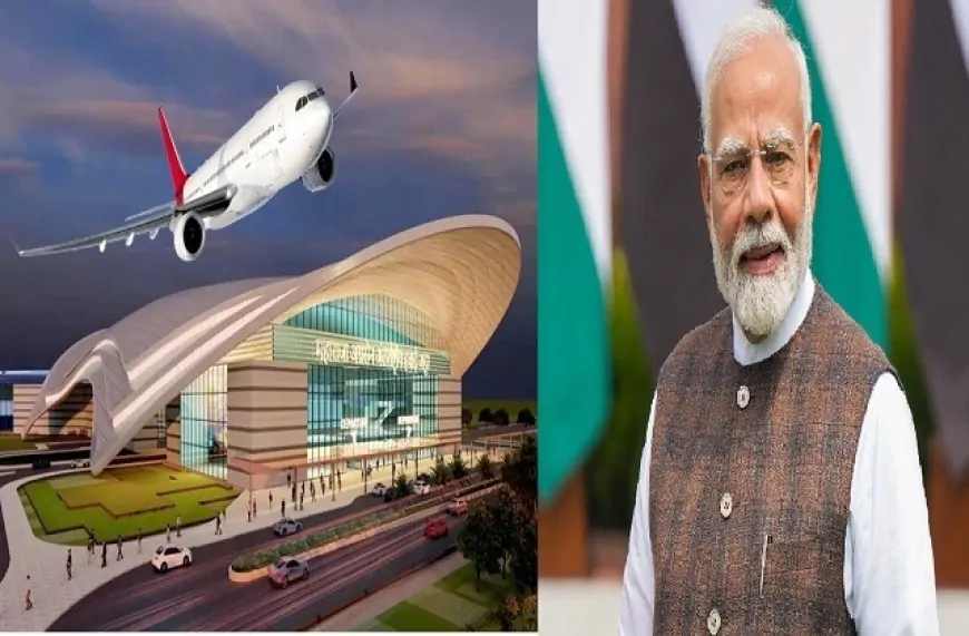 हरियाणा में PM मोदी ने हिसार से अयोध्या के लिए पहली फ्लाइट को दिखाई हरी झंडी, किया शिलान्यास