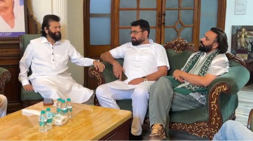 पद्मश्री हंसराज हंस के घर पहुंचे गायक बब्बू मान, उनकी पत्नी के निधन पर जताया दुख