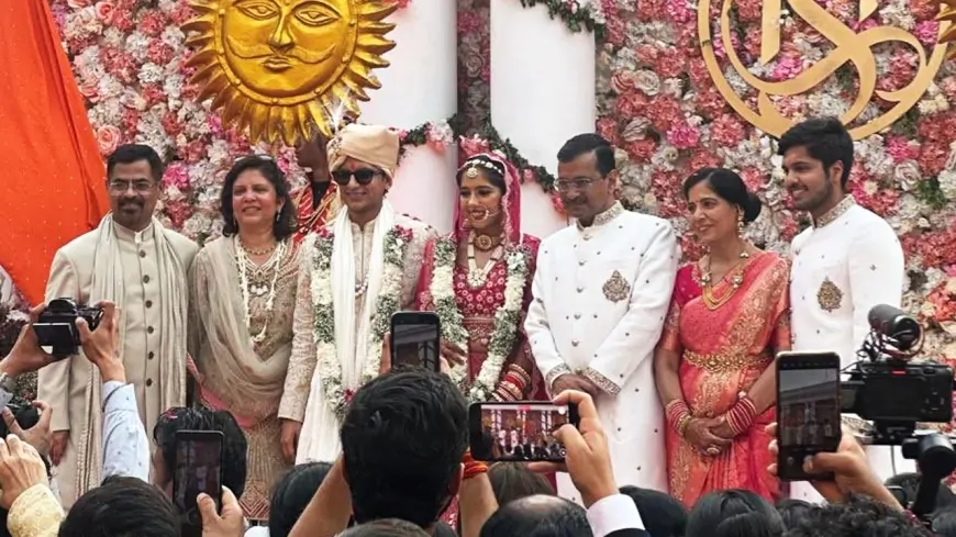 शादी के बंधन में बंधीं अरविंद केजरीवाल की बेटी, जमकर नाचे पूर्व CM