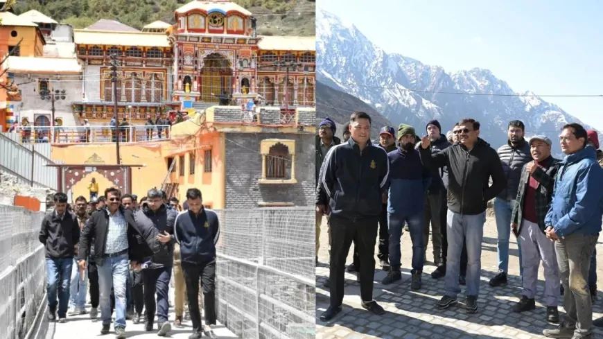 30 अप्रैल से शुरू होगी चारधाम यात्रा, मुख्य सचिव ने बद्रीनाथ, केदारनाथ धाम का लिया जायजा