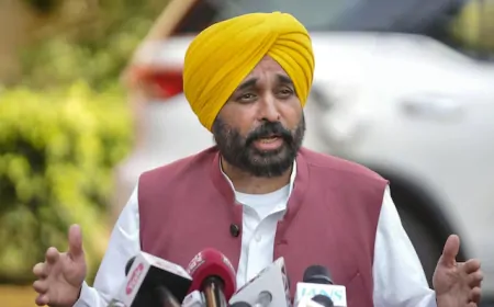 पंजाब CM भगवंत मान ने BBMB के जरिए हरियाणा को पानी देने के फैसले का किया विरोध 