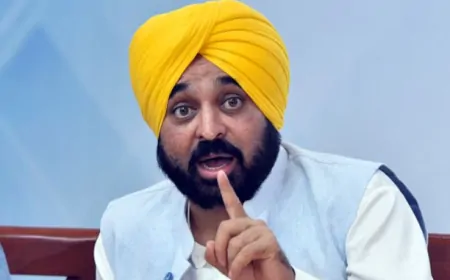 पंजाब CM भगवंत सिंह मान का 'X' पर पोस्ट ,  धरने को लेकर CM मान की सख्त चेतावनी