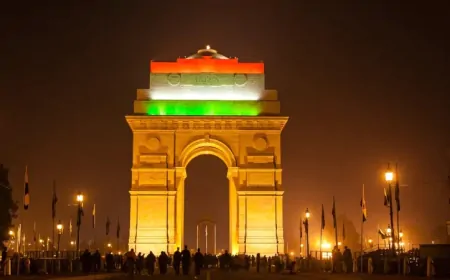 India Gate Alert: दिल्ली में इंडिया गेट खाली कराया गया