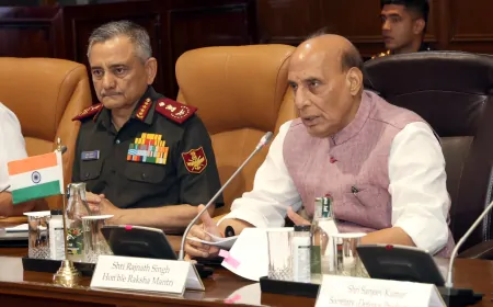 रक्षा मंत्री तीनों सेना प्रमुखों के साथ करेंगे बैठक, विदेश मंत्रालय सुबह 10 बजे करेगा प्रेस कॉन्फ्रेंस, पाकिस्तान ने भारतीय सीमा पर रातभर की गोलीबारी