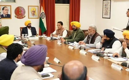 पंजाब कैबिनेट का बड़ा फैसला,  CM मान ने बॉर्डर पर भेजे मंत्री