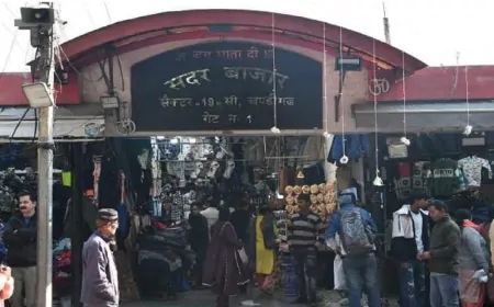 भारत-पाक के तनाव के बीच चंडीगढ़  में बंद हुए बाजार, आतिशबाजी पर भी रोक