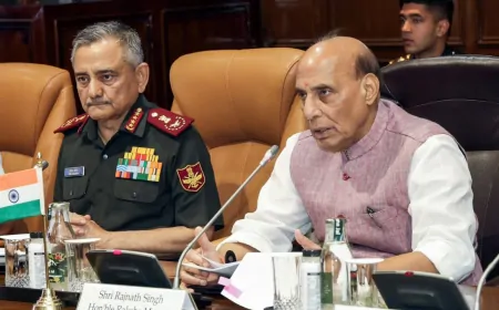 रक्षा मंत्री राजनाथ सिंह CDS के साथ करेंगे बैठक,  तीनों सेनाध्यक्ष भी बैठक में रहेंगे मौजूद