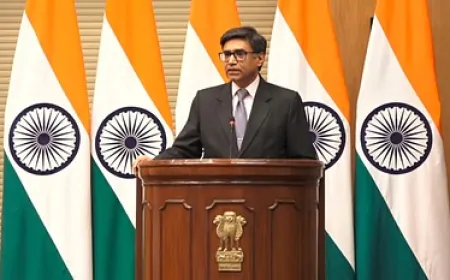 भारत-पाकिस्तान में सीजफायर, विदेश सचिव विक्रम मिसरी बोले- 12 मई को फिर बात करेंगे DGMO