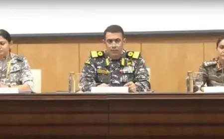 सीजफायर के बाद रक्षा मंत्रालय की प्रेस कॉन्फ्रेंस, जानें क्या कुछ कहा