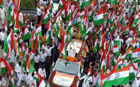 पंचकूला में ‘तिरंगा यात्रा’ का होगा आयोजन, CM नायब सिंह सैनी यात्रा में होंगे शामिल