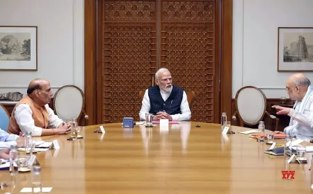 आज PM मोदी की अध्यक्षता में होगी CCS की बैठक,  पाकिस्तान पर की गई कार्रवाई के बारे में होगी चर्चा