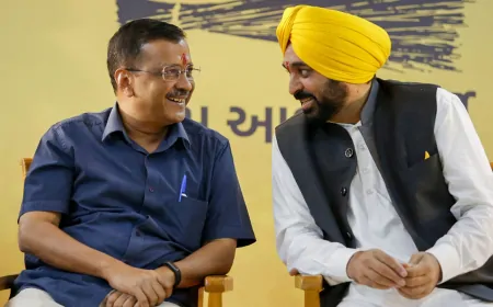 नवांशहर जाएंगे CM भगवंत सिंह मान, AAP संयोजक अरविंद केजरीवाल भी रहेंगे मौजूद