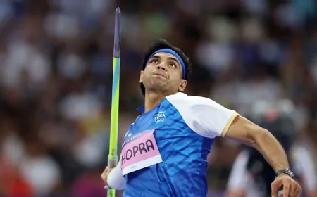 जेवलिन थ्रोअर नीरज चोपड़ा ने रचा नया इतिहास,  दोहा डायमंड लीग में नया मुकाम किया हासिल