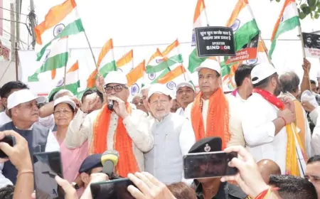 गोहाना में आज निकाली जाएगी तिरंगा सम्मान यात्रा,  प्रदेश अध्यक्ष मोहन लाल बड़ौली करेंगे यात्रा का नेतृत्व