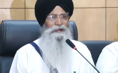 SGPC अध्यक्ष हरजिंदर सिंह धामी ने की बैठक, बंदी बलवंत सिंह राजोआणा की रिहाई पर चर्चा की
