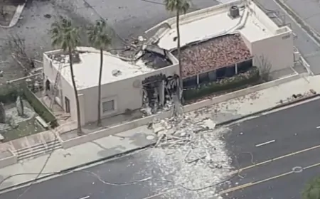 अमेरिका के कैलिफोर्निया में हुआ ब्लास्ट, कैलिफोर्निया के एक क्लिनिक में हुआ ब्लास्ट