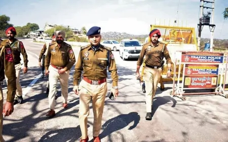 पंजाब में ‘युद्ध-नशे के विरुद्ध’ अभियान जारी, SSP ने नाके पर चलाया चेकिंग अभियान