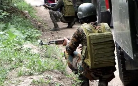 जम्मू-कश्मीर के शोपियां में सेना-पुलिस की छापेमारी, सेना ने आतंकियों के दो मददगारों को दबोचा