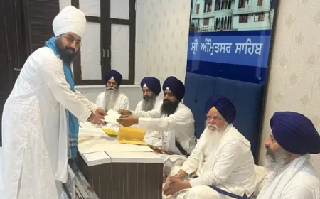 श्री अकाल तख्त साहिब के सामने पेश हुए सिख प्रचारक ढडरियांवाले, पुराने बयानों पर माफी मांगी