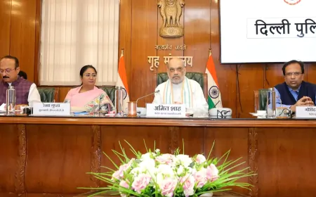 केंद्रीय गृह मंत्री अमित शाह के साथ बैठक  करेंगी CM रेखा गुप्ता,  यमुना सफाई समेत कई अन्य मुद्दों पर होगी चर्चा