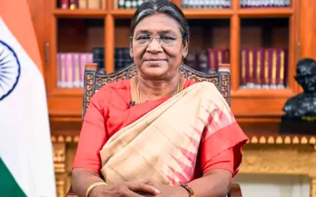 राष्ट्रपति भवन में वीर जवानों के लिए सम्मान समारोह