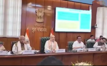 स्वच्छ यमुना को लेकर दिल्ली में गृह मंत्री अमित शाह की अध्यक्षता में हुई बैठक