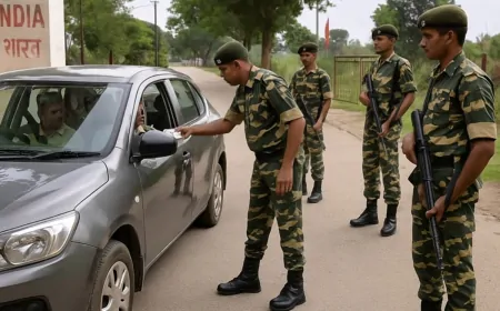 भारत-नेपाल सीमा पर हाई अलर्ट,  37 घुसपैठियों की आशंका, अतिरिक्त फोर्स तैनात