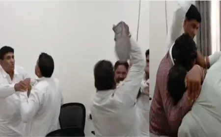 BDPO कार्यालय में जमकर हुई मारपीट, सरपंच और BJP के पूर्व मंडल अध्यक्ष के बीच हुई मारपीट