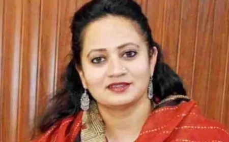 हरियाणा कैबिनेट मंत्री आरती राव का बयान, पंजाब-हरियाणा पानी विवाद पर दी प्रतिक्रिया