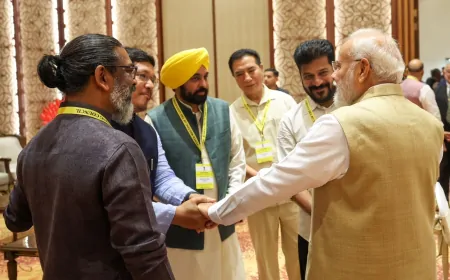 नीति आयोग की बैठक में शामिल हुए CM मान,  ‘रंगला पंजाब’ का विकास मॉडल किया पेश 