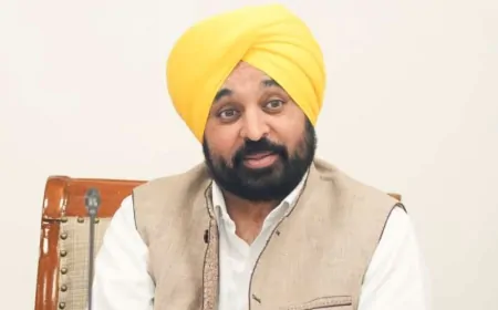 CM भगवंत सिंह मान ने क्रिकेटर शुभमन गिल को भारतीय टीम का कप्तान बनने पर दी बधाई