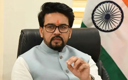 विदेश में पाकिस्तान को बेनकाब कर रहा भारत, भारत आतंकवाद सहन नहीं करेगा- अनुराग ठाकुर