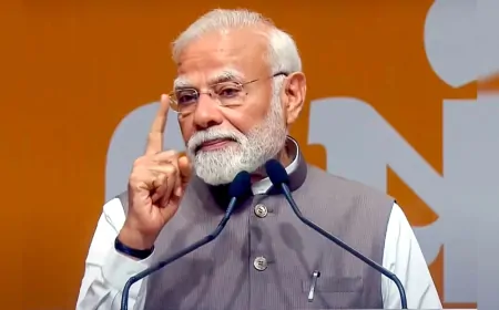 PM मोदी ने गुजरात से पाकिस्तान को सुनाई खरी-खोटी, कहा - 'कांटे को निकालकर रहेंगे'