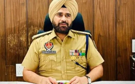 भ्रष्टाचार मामले में पंजाब सरकार की बड़ी कार्रवाई, फाजिल्का के SSP वरिंदर सिंह बराड़ को किया सस्पेंड