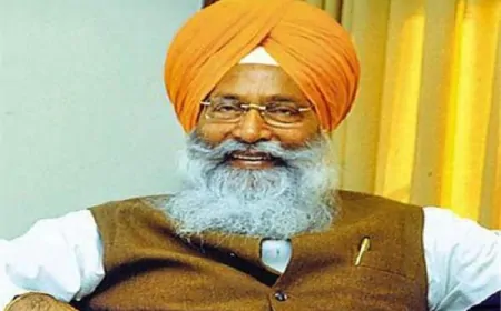 पूर्व केंद्रीय मंत्री सुखदेव सिंह ढींडसा का निधन,  89 साल की उम्र में ली अंतिम सांस