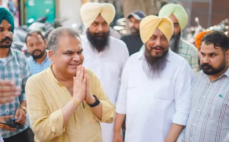 लुधियाना वेस्ट विधानसभा उपचुनाव के लिए नामांकन प्रक्रिया जारी, AAP कैंडिडेट संजीव अरोड़ा करेंगे नामांकन