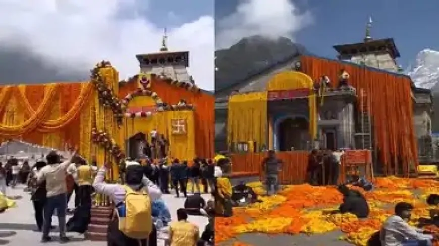 2 मई से खुलेंगे बाबा श्री केदारनाथ धाम के कपाट, खुलने से पहले ही श्रद्धालुओं का पहुंचना जारी