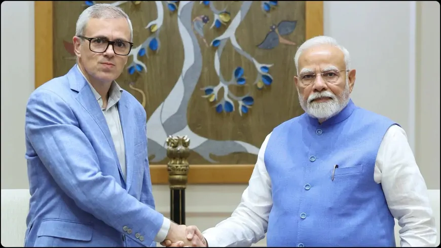 J&K सीएम ने PM मोदी से की मुलाकात, आतंकी हमले के बाद कार्रवाई को लेकर हुई चर्चा