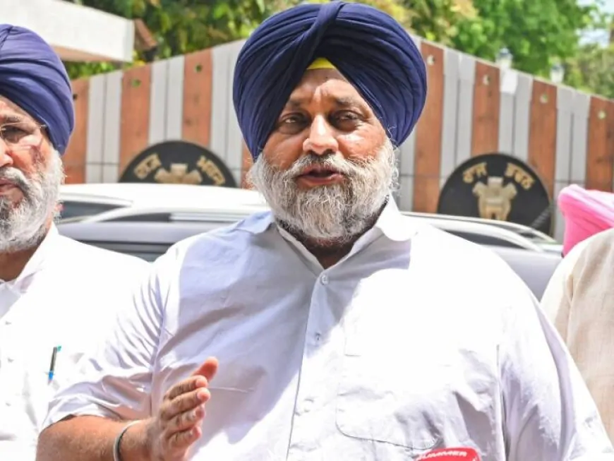 हरियाणा को अतिरिक्त पानी देने का मामला, सुखबीर सिंह बादल ने PM मोदी को लिखी चिट्ठी