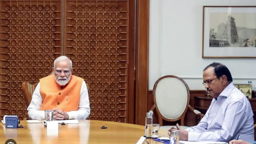 NSA Ajit Doval Meets PM Modi: पीएम मोदी से मिलने पहुंचे NSA डोभाल