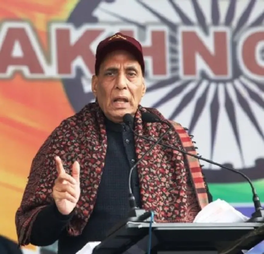 अब बात सिर्फ POK पर होगी, पाकिस्तान भुगतेगा आतंकवाद का खामियाजा- राजनाथ सिंह
