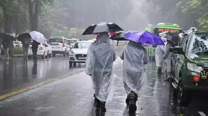 दिल्ली में मौसम ने ली करवट, तेज हवाएं और बारिश के कारण गर्मी से मिली राहत