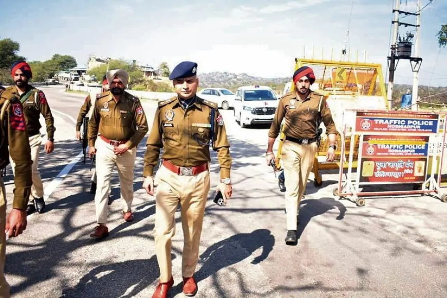 पंजाब में ‘युद्ध-नशे के विरुद्ध’ अभियान जारी, SSP ने नाके पर चलाया चेकिंग अभियान
