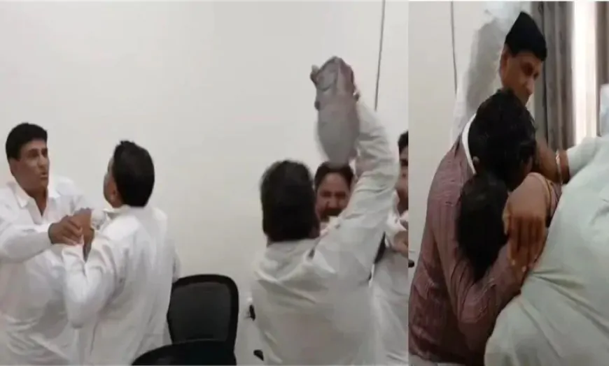 BDPO कार्यालय में जमकर हुई मारपीट, सरपंच और BJP के पूर्व मंडल अध्यक्ष के बीच हुई मारपीट
