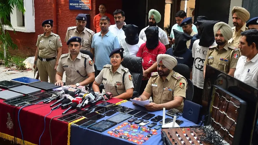 चंडीगढ़ पुलिस ऑपरेशन सेल की बड़ी कार्रवाई, सट्टेबाजी करने वाले गिरोह का किया भंडाफोड़