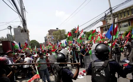 नेपाल की राजधानी में विरोध प्रदर्शन, ‘ऑपरेशन राजतंत्र पार्ट टू’ को लेकर सरकार अलर्ट