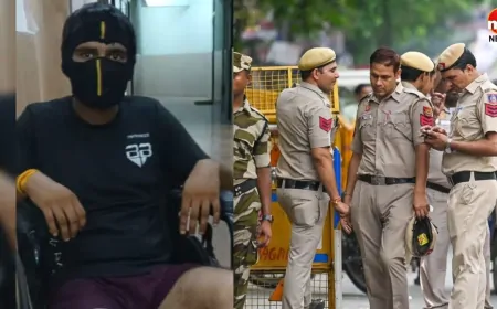 दिल्ली के रोहिणी में एनकाउंटर: भाऊ गैंग का मोस्ट वांटेड शार्प शूटर गिरफ्तार