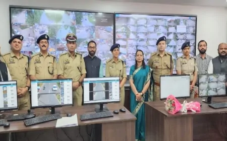 धर्मशाला में स्मार्ट सिटी परियोजना के तहत स्थापित किया गया कमांड कंट्रोल सेंटर